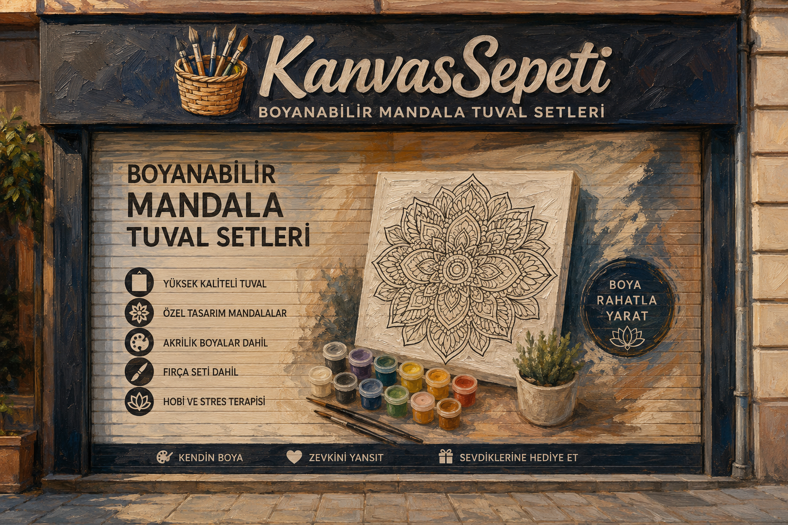 Mandala Boyama Seti Nedir? Sayılarla Tuval Boyama Rehberi